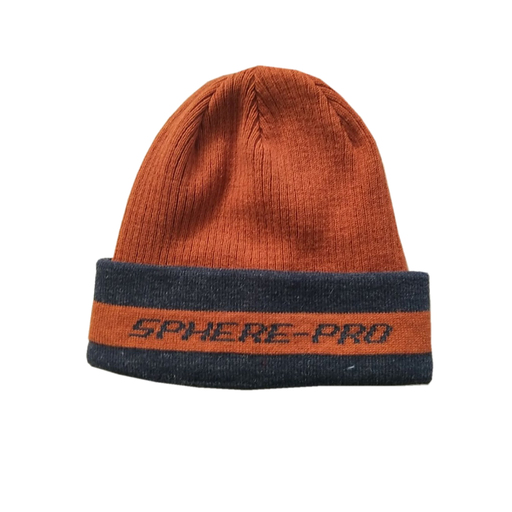 Combi Gorro Uni.acr-lana Antrac-naranj-1 Tu