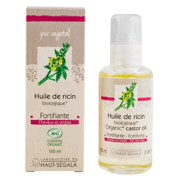 Óleo Vegetal de Rícino Orgânico Haut-Ségala 100ml