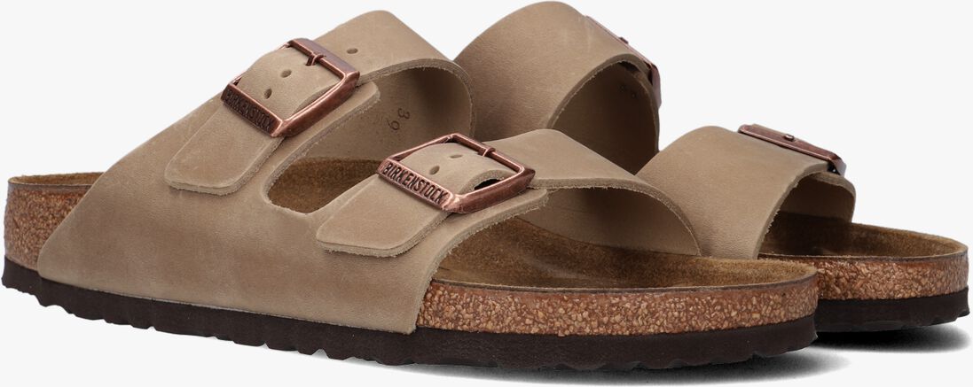bruine birkenstock slippers arizona bs