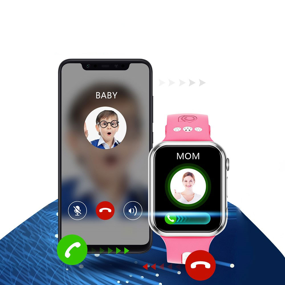 Kinder GPS Fitness Tracker Smart Watch 1.85