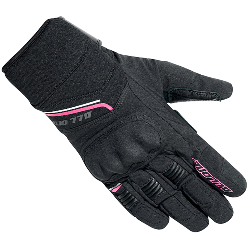All One - Gants femme Sotchi Lady Waterproof Noir / Rose