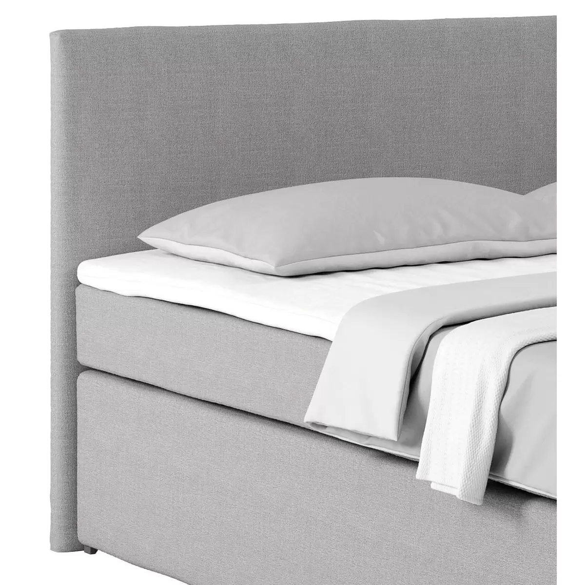 Boxspringbett Nero 180 x 200 Grau