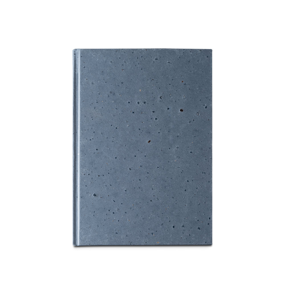 hi!dea 93295 - Bloc-notes A5 avec couverture rigide fabriquée à partir de déchets de coques de café (65%)