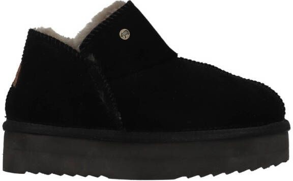 Warmbat Australia Warmbat Willow Plateau dames gevoerde boot Zwart