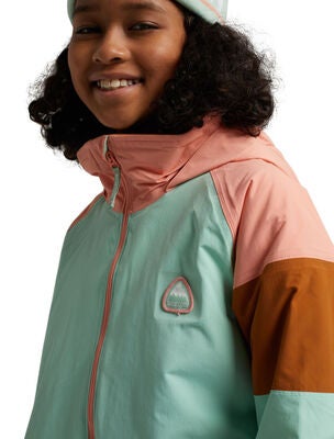 Burton Hart Jakke, Pink Dahlia/Faded Jade