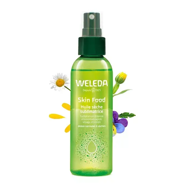 Óleo Seco Sublime Skin Food da Weleda 100ml