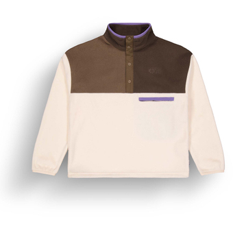 Picture Arcca 1/4 Fleece Pullover Vanilla Cocoa Chicory Damen