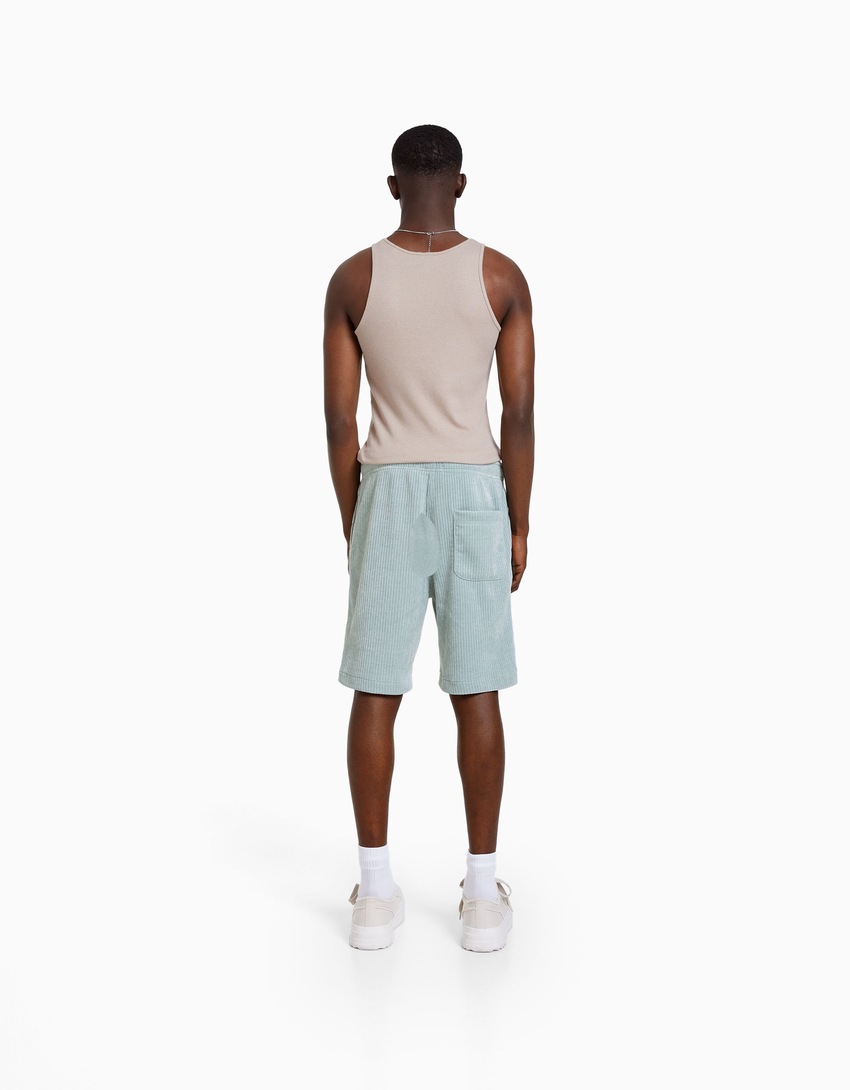 Bermudas de chenille