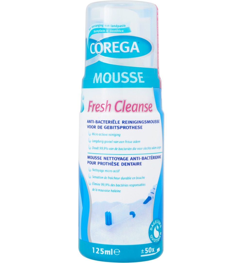 Corega Fresh cleanse mousse (125 ml)