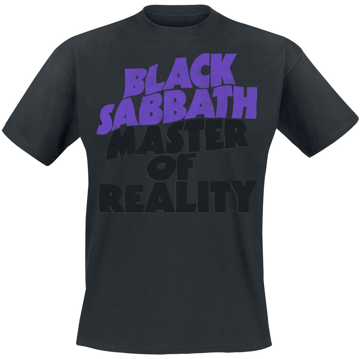 Master Of Reality Tracklist | Black Sabbath T-Shirt Manches courtes