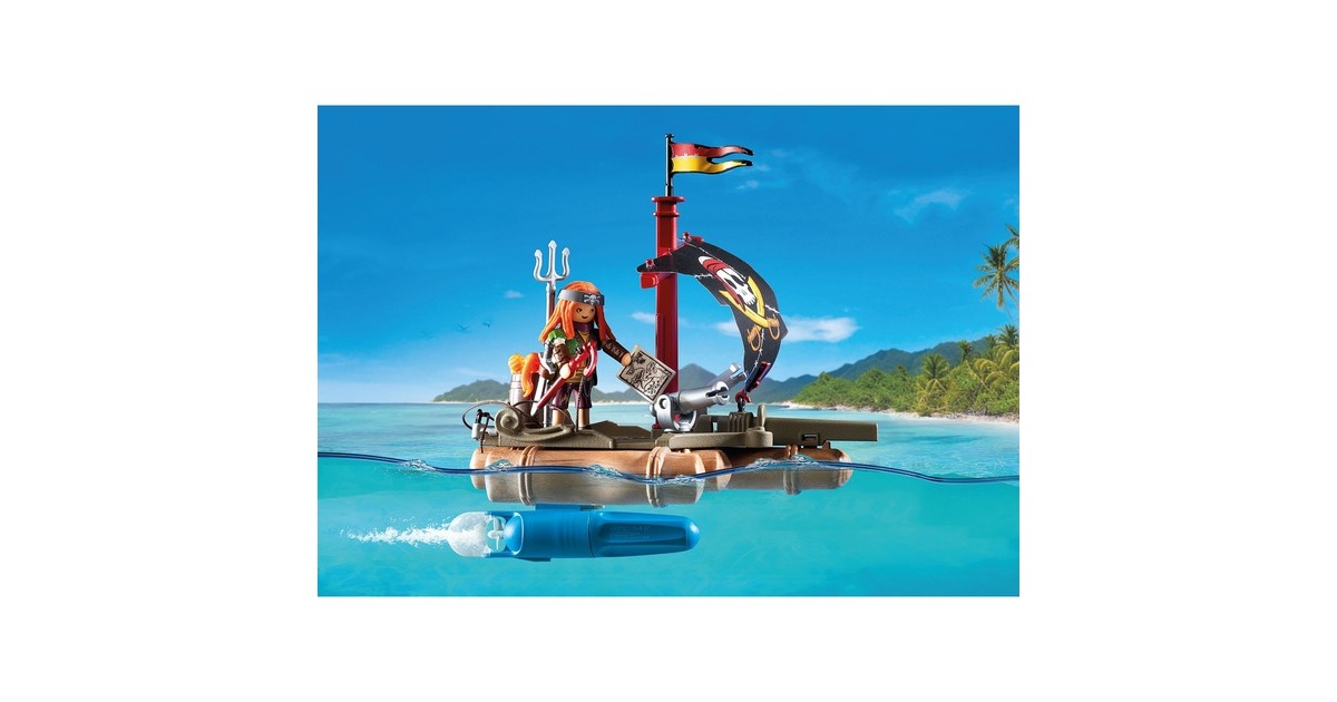 PLAYMOBILPiratenvlot met schat Constructiespeelgoed  (71794)
