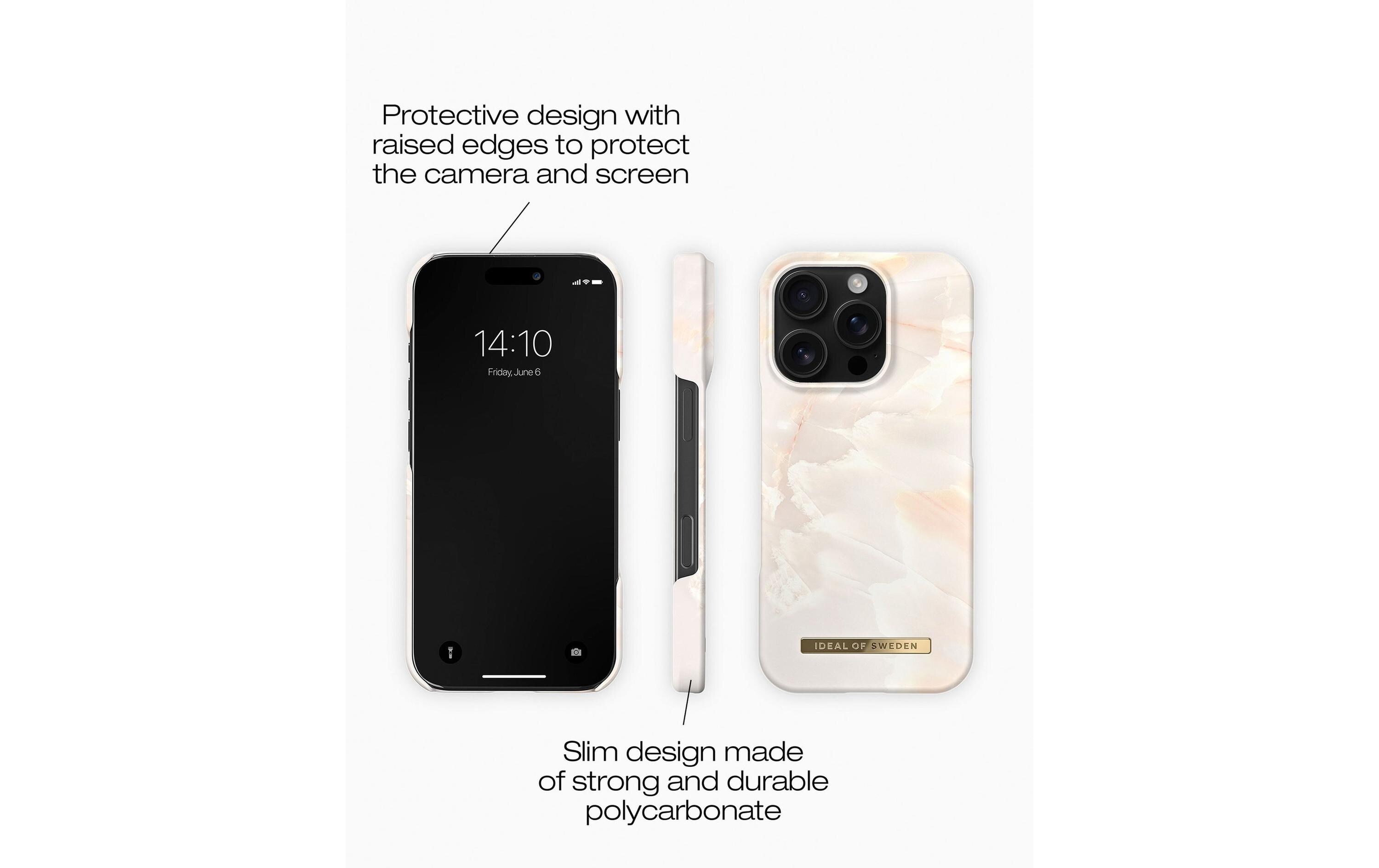 Back Cover iPhone 16 Pro Pearl MarbleBackcover für das Apple iPhone 16 Pro