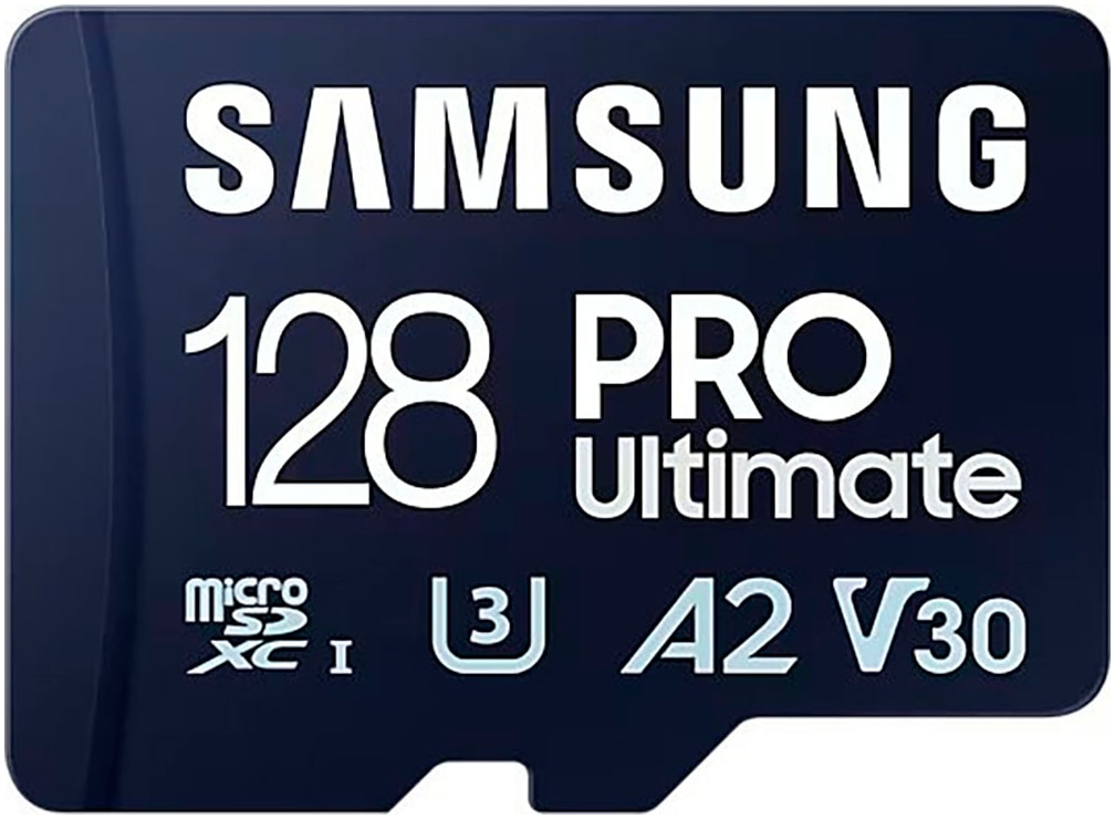Samsung Speicherkarte »Pro Ultimate« (128 GB Video Speed Class 30 (V30)/UHS Speed Class 3 (U3) 200 MB/s Lesegeschwindigkeit)