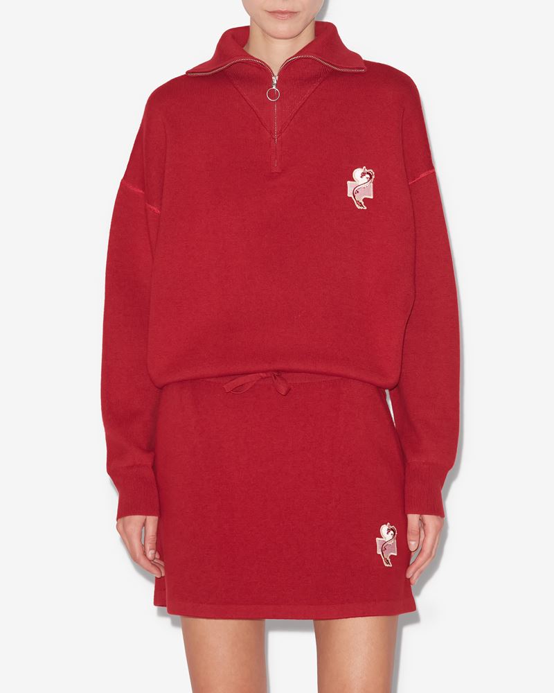 PULL EN COTON LOGO AZRA