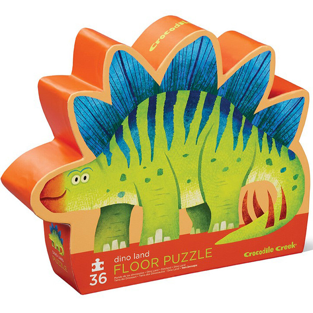 Crocodile creek vloerpuzzel dino land - 36st