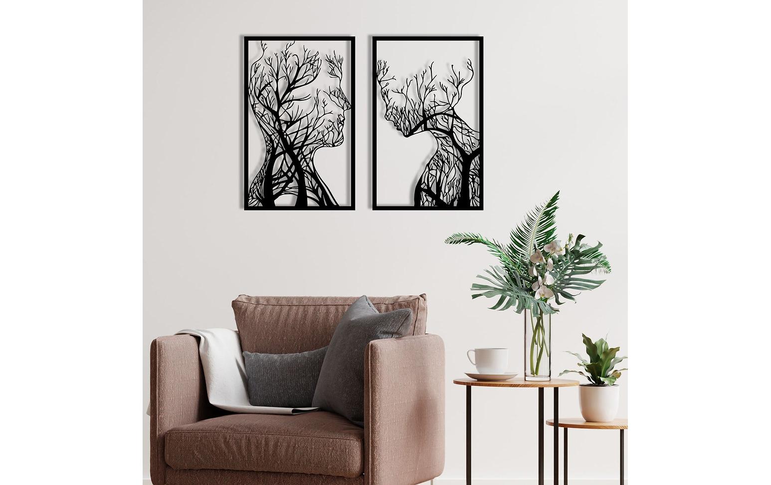 Wanddekoration Human Tree 86 x 63 cmWand-Accessoire