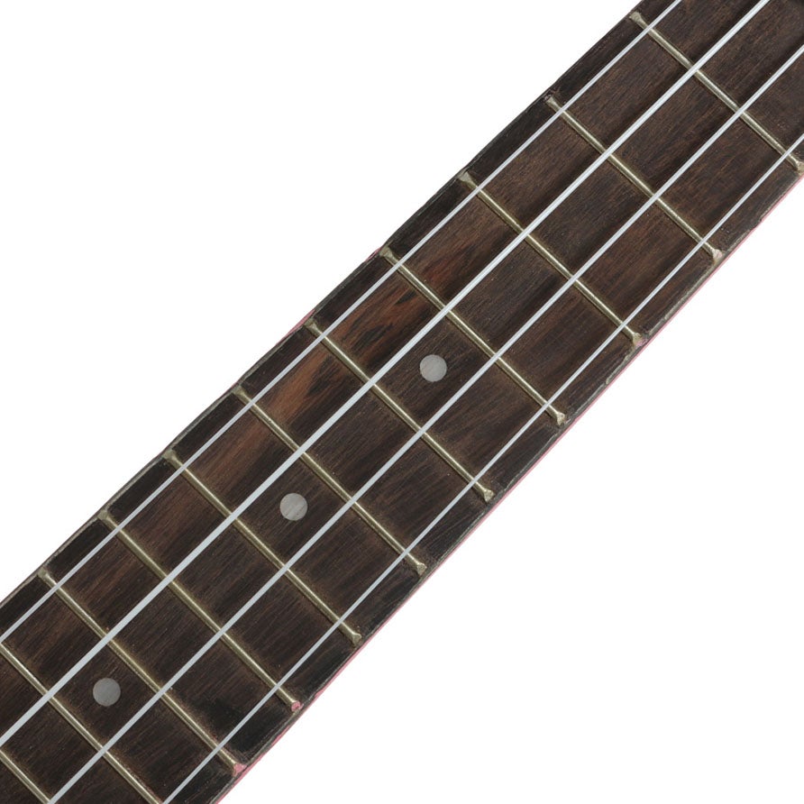 Fazley K21P-W sopraan ukelele roze