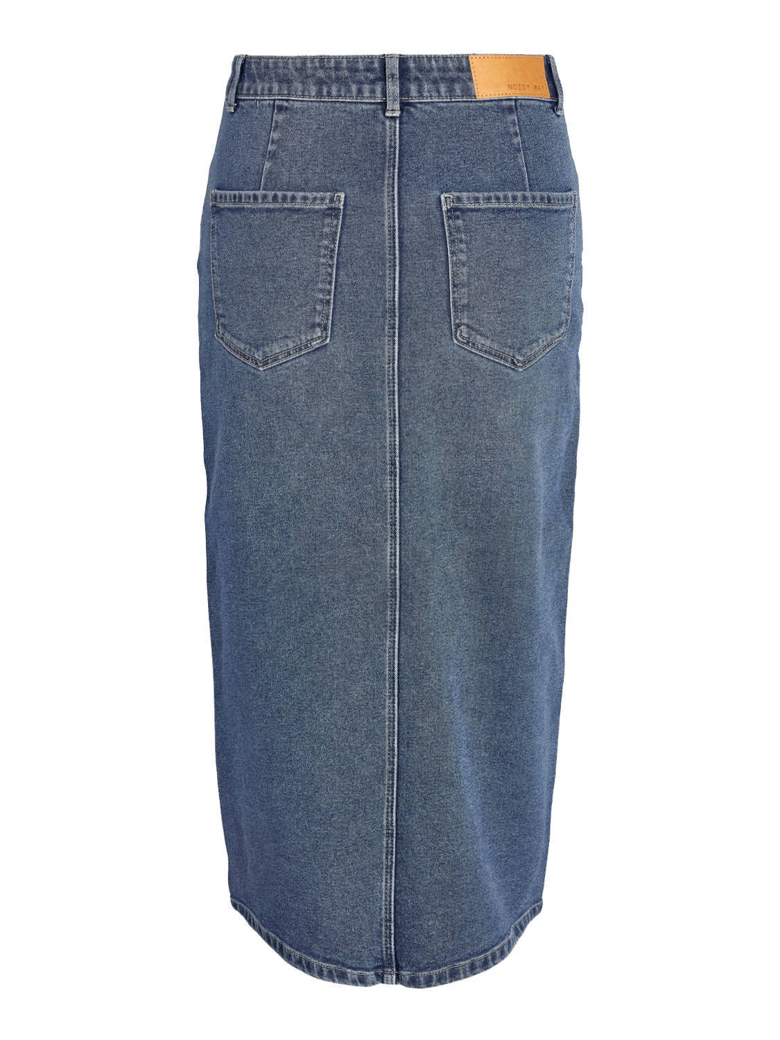 NOISY MAY Curve spijkerrok  NMKATH medium blue denim