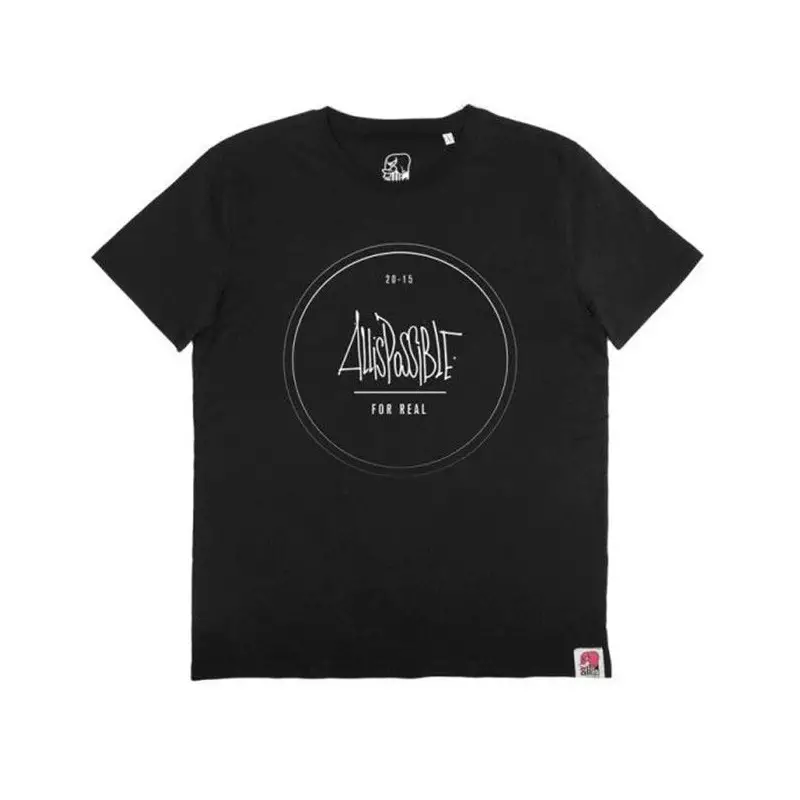 Tee shirt ALL IS POSSIBLE Circle Noir