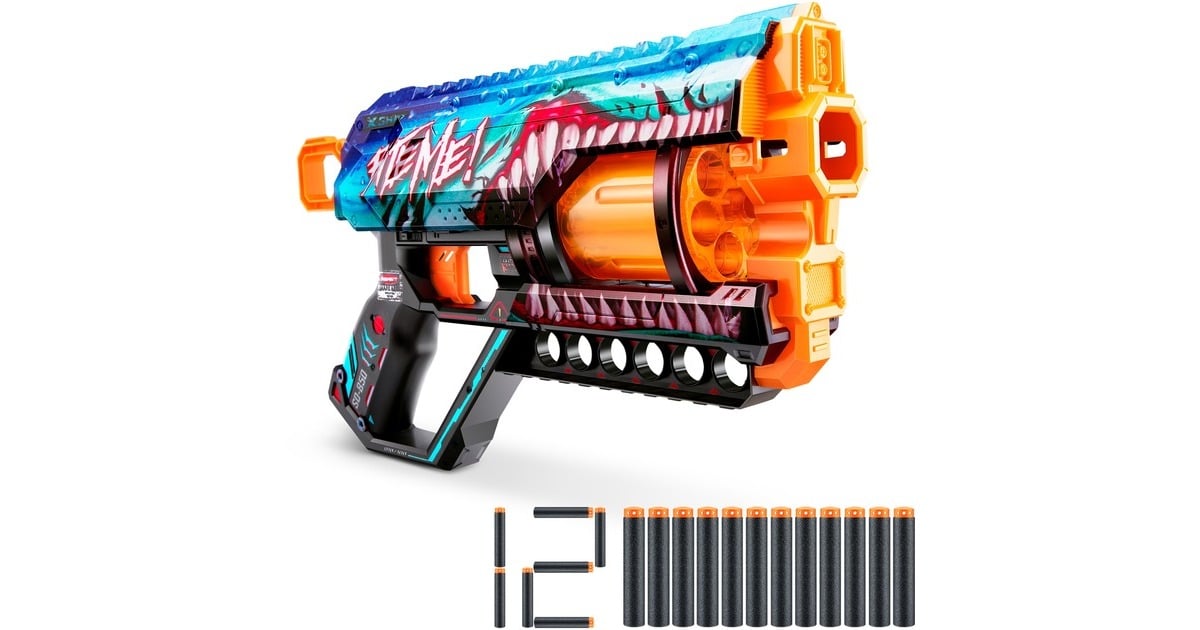 ZURUX-Shot Skins - Griefer Shark Trasher Dart blaster