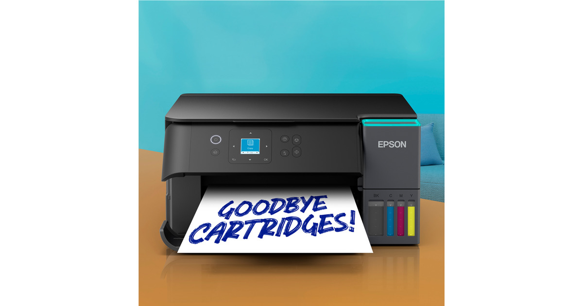 EpsonEcoTank ET-2950 all-in-one inkjetprinter  (Zwart, Scannen, Kopiëren, wifi, inclusief tot 3 jaar inkt)
