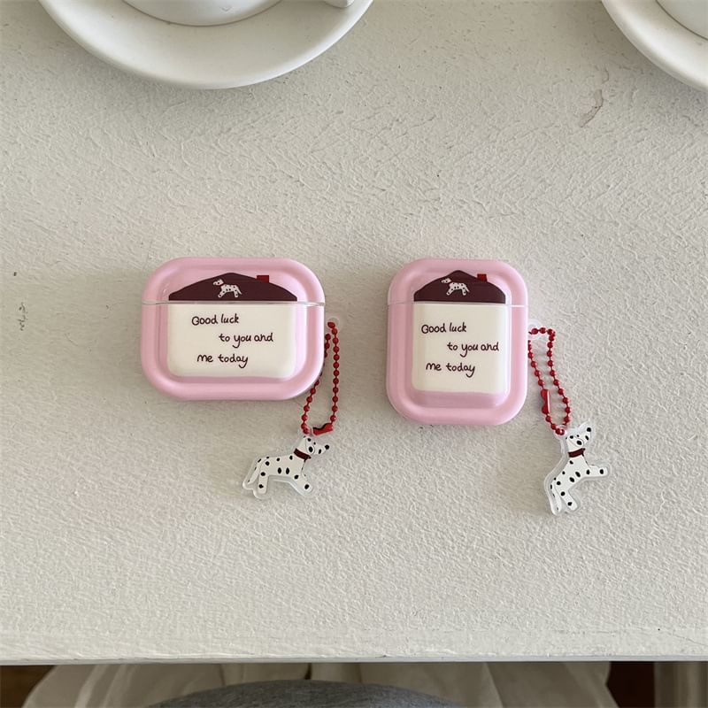 VanDi - Hondenhuis AirPods / Pro oortelefoonhoesje met bedel