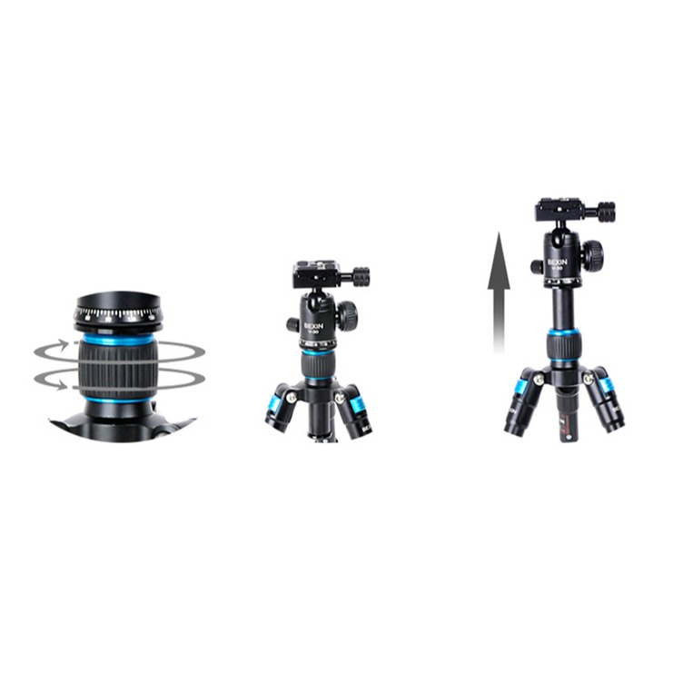 (48cm) Reise Foto / Video Tripod Dreibein Stativ Halterung mit 1/4