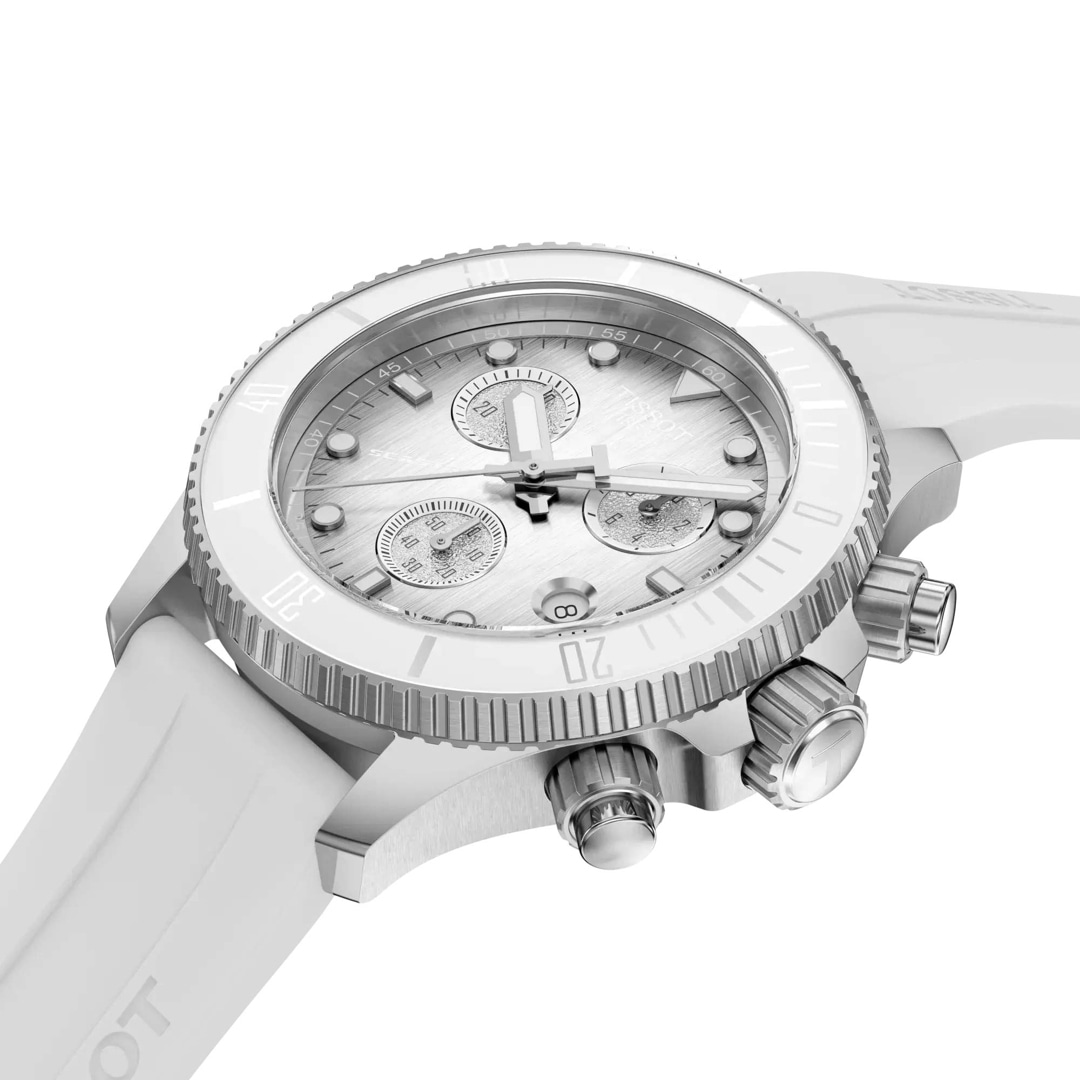 Tissot Seastar 1000 Chronograph 38mm Weiss
