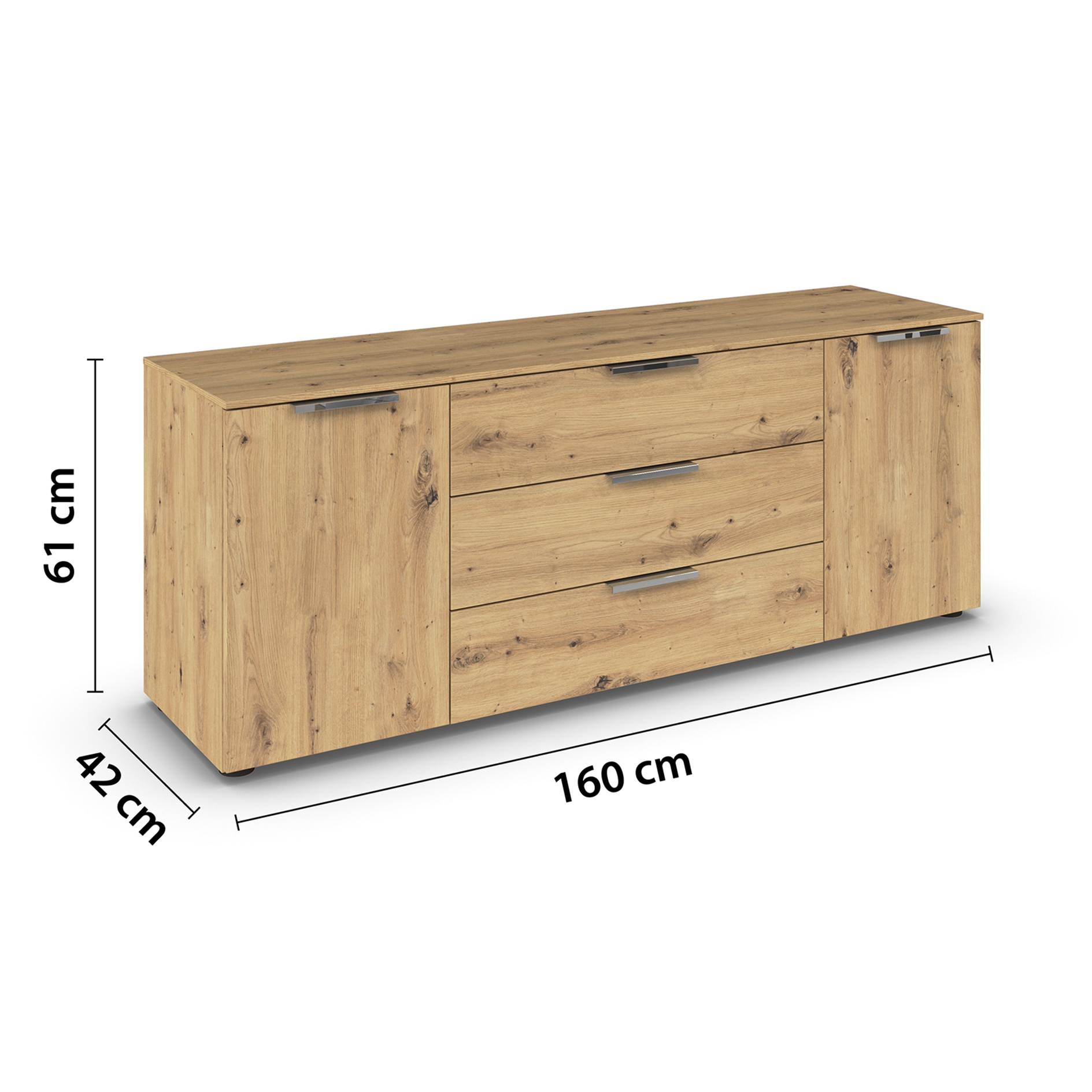Lowboard - Artisan Eiche - 160 cm