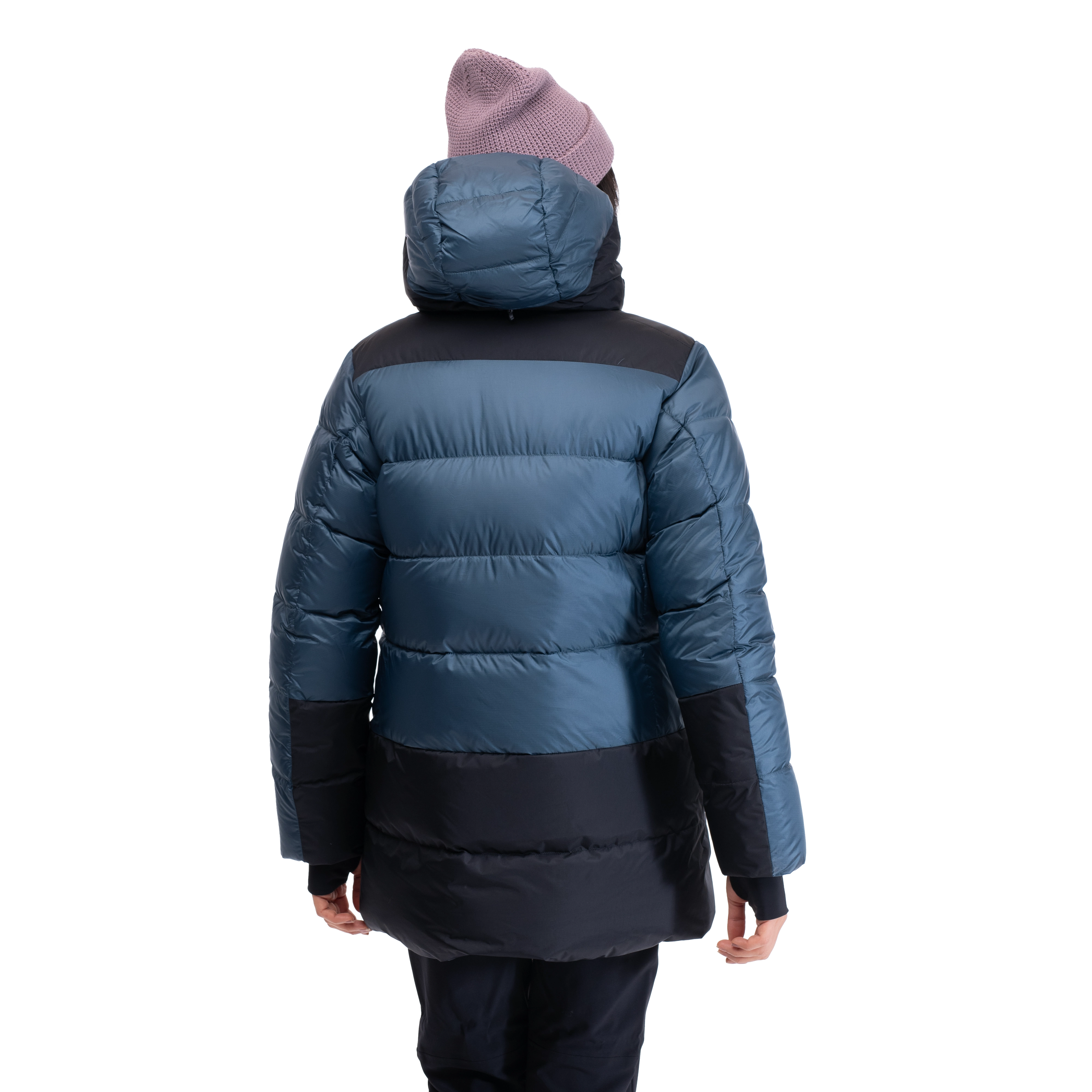 Magma Extreme Down Jacket w/Hood Unisex Orion Blue / Black
