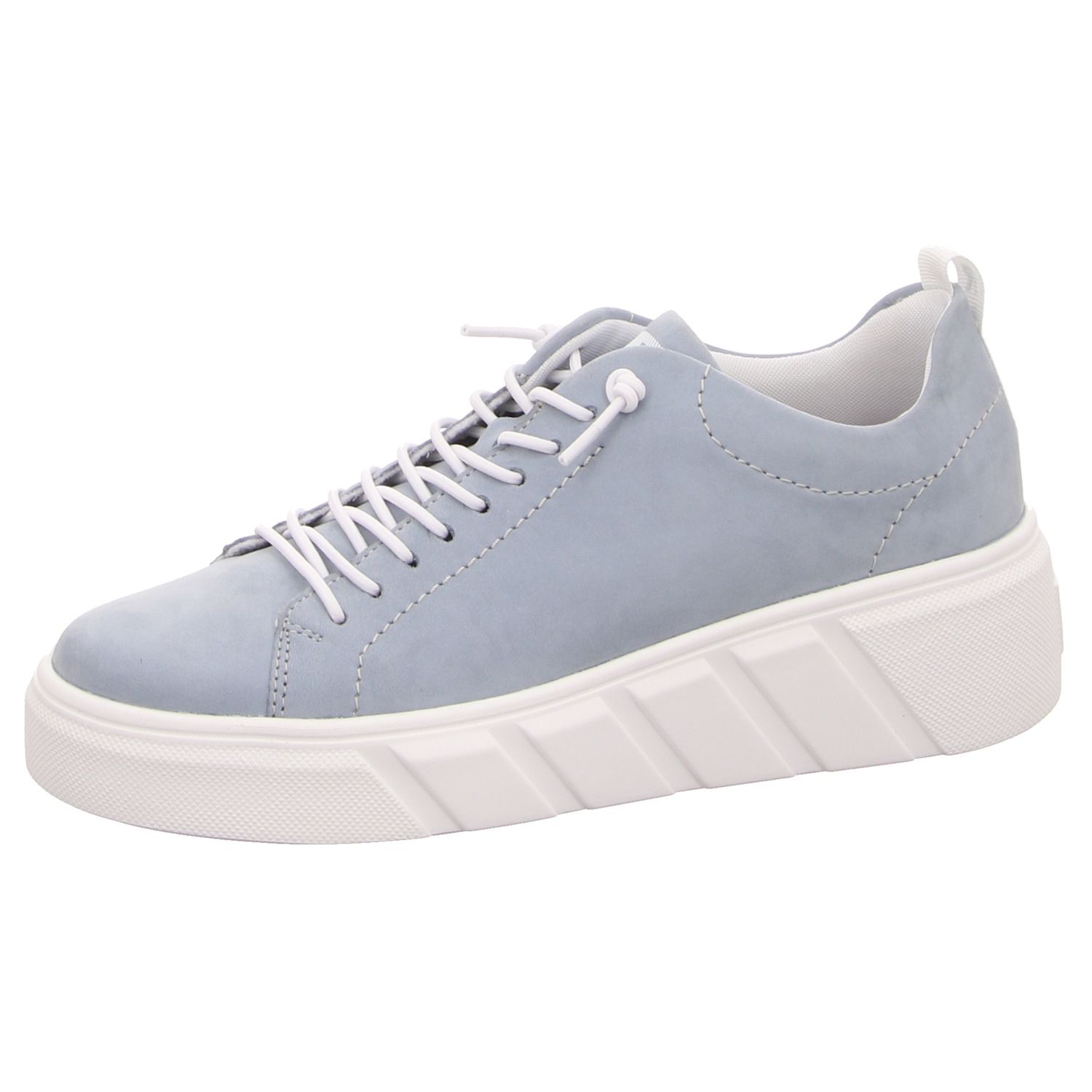 Rieker Schnürhalbschuh blau