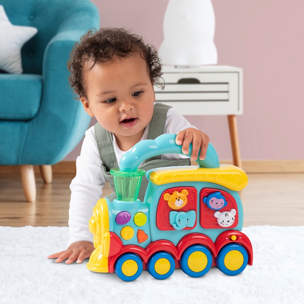 Big Steps Spiel-Tierzug für Babys