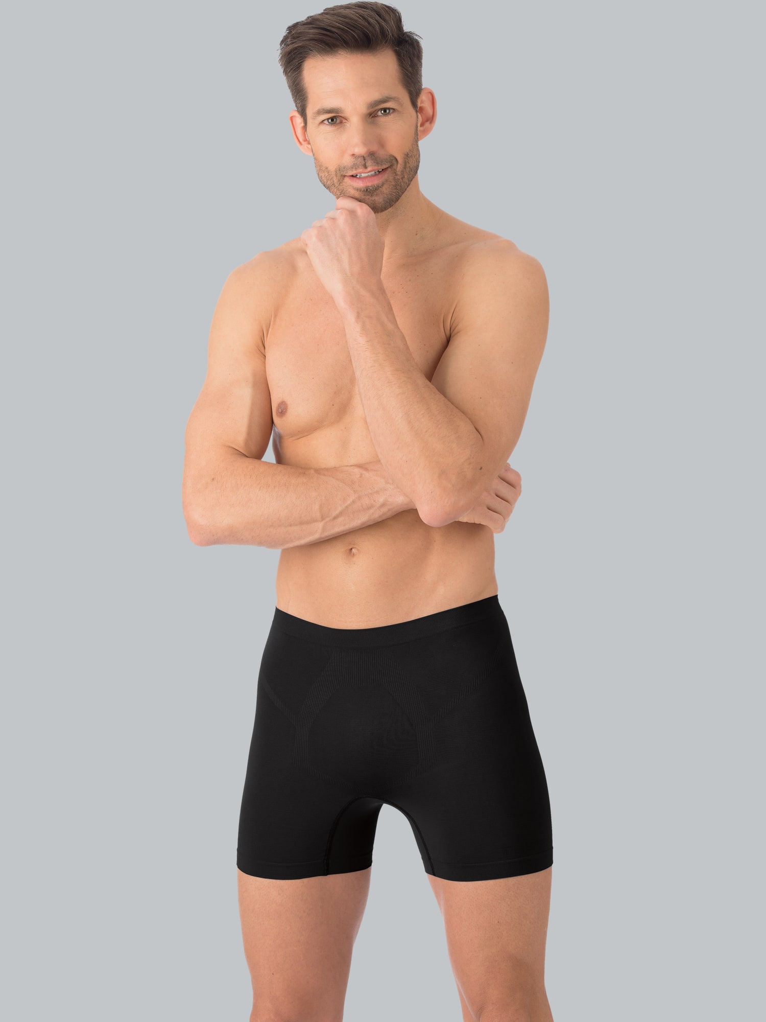 Pants aus Polyamid/Elastan Schwarz