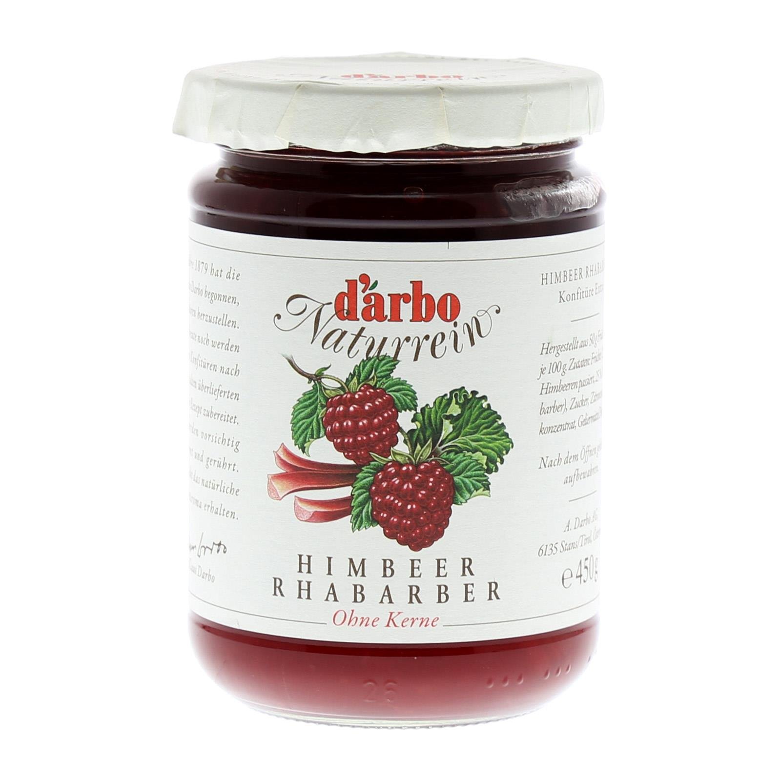 Darbo Himbeer-Rhabarber Konfitüre