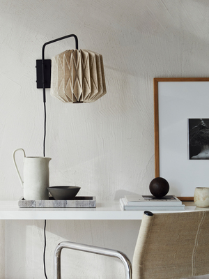 Watt&Veke Alba Vegglampe, Natural