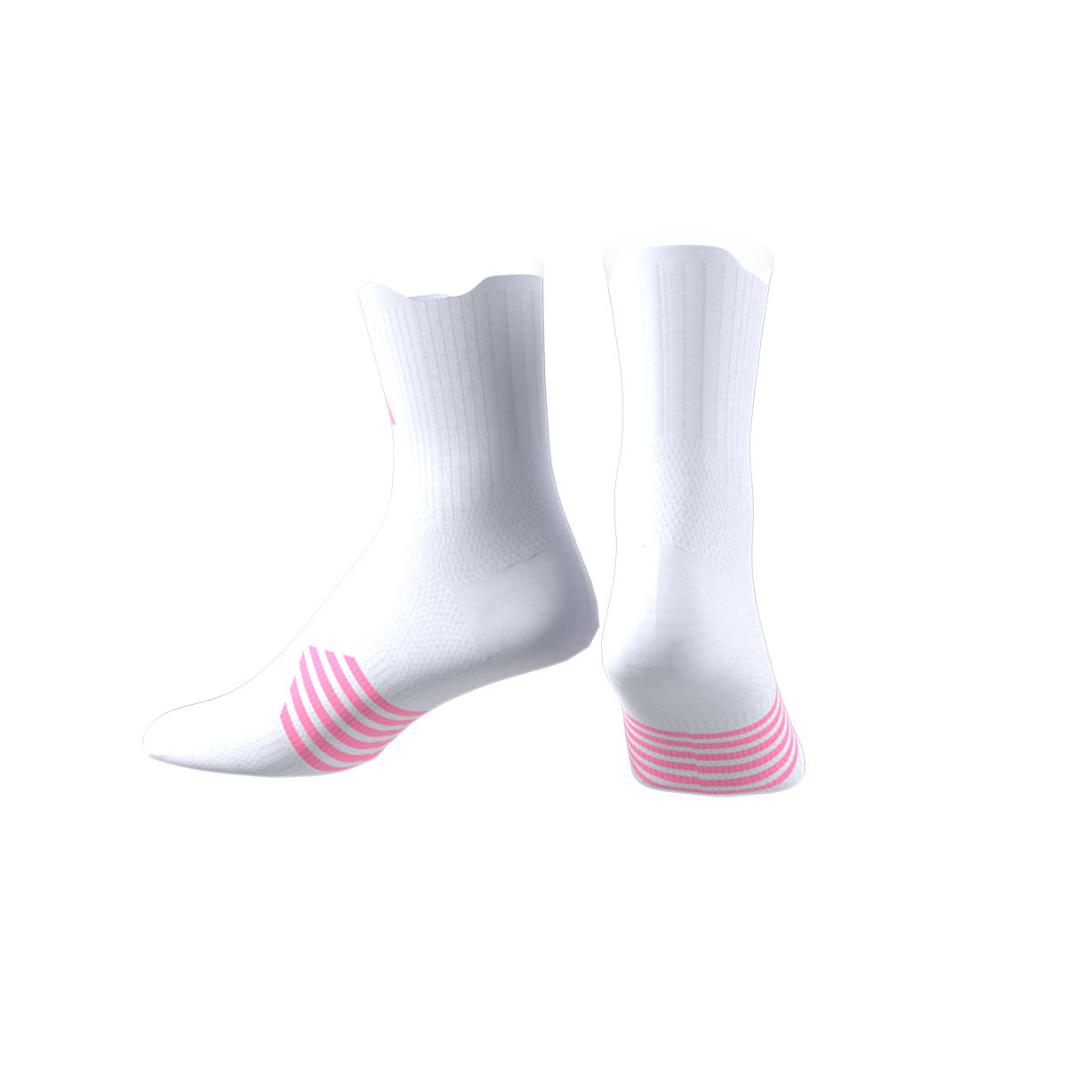 adidas RUNxSPRNV Hardloopsokken Wit/Roze