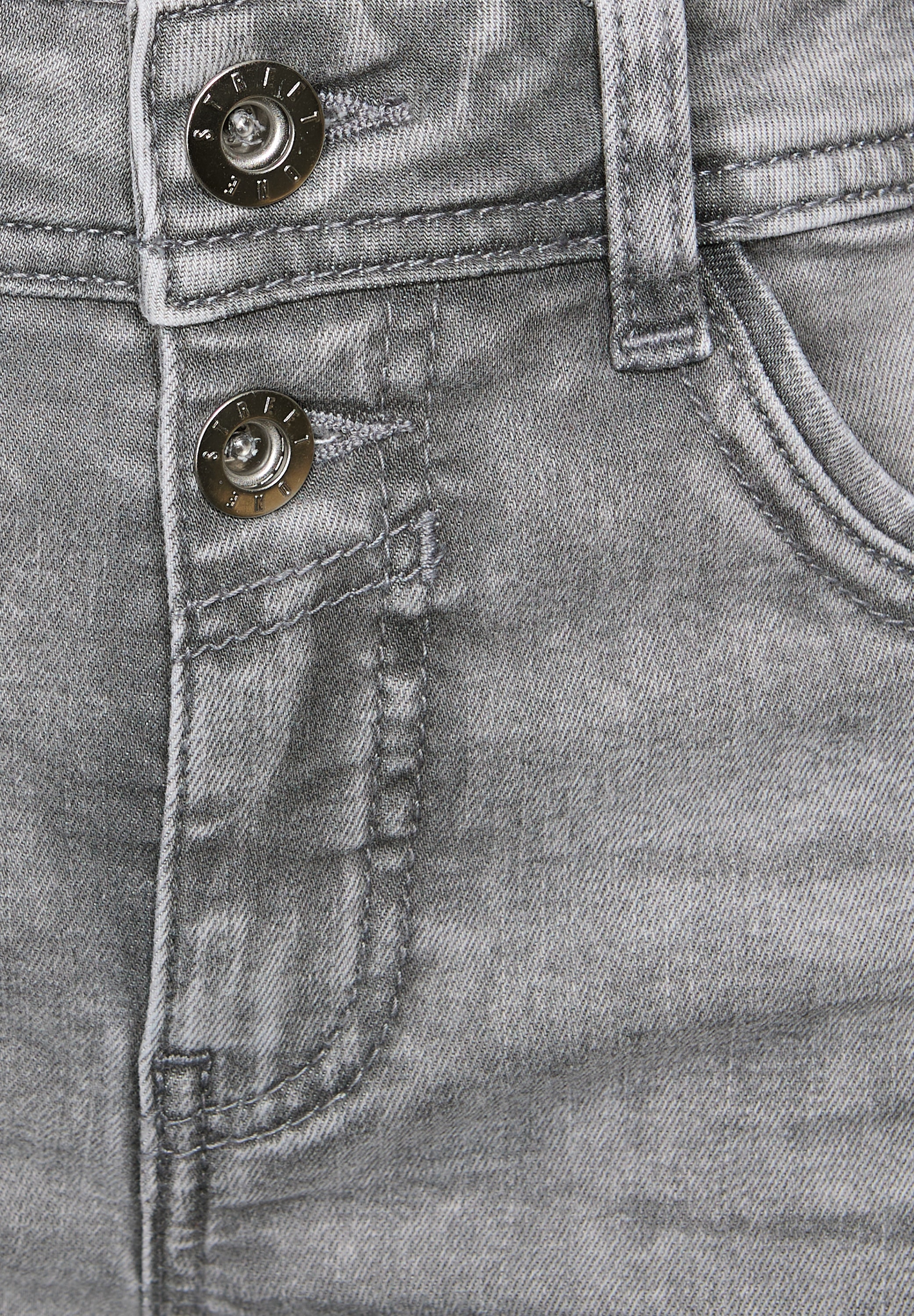 STREET ONE Straight-Jeans im Five-Pocket Style