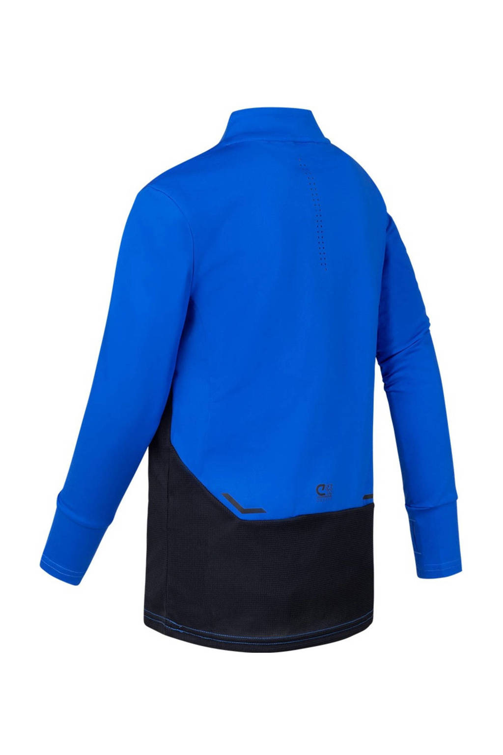 Cruyff sportshirt Metabolic blauw