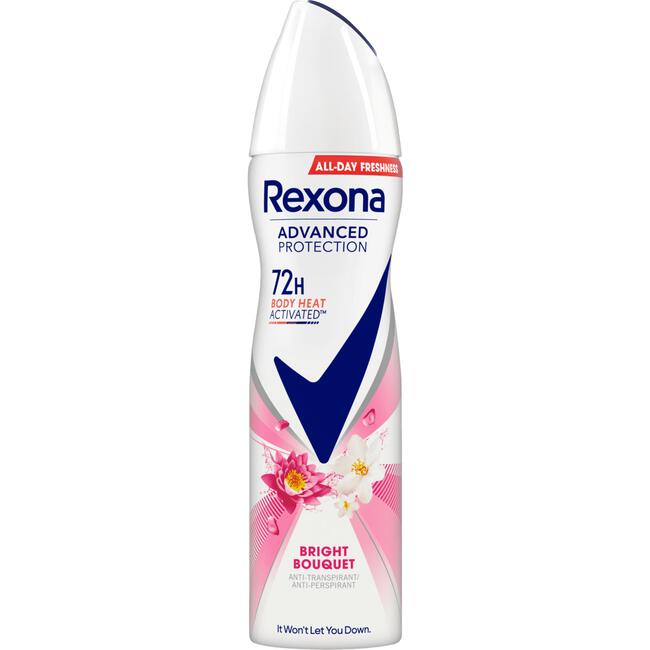 Rexona Women Deodorant Spray 72h Bright Bouquet 150ML