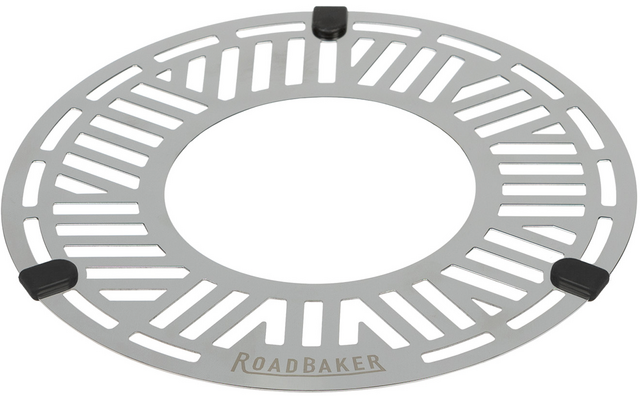 Roadbaker Edelstahl-Backgitter RoadRack Base für untere Ebene