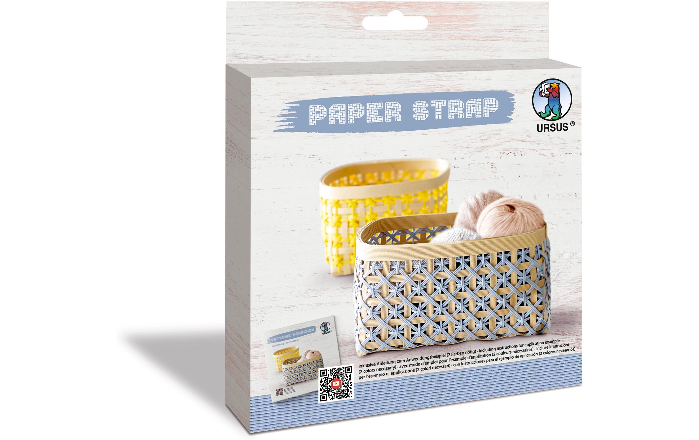 Bastelpapier Kamihimo 15 mm x 15 m, HellblauPapierstreifen