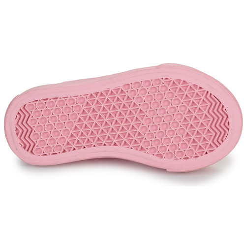 Agatha Ruiz de la Prada - ZAPATO LONA CORAZONES - Rose / Blanc