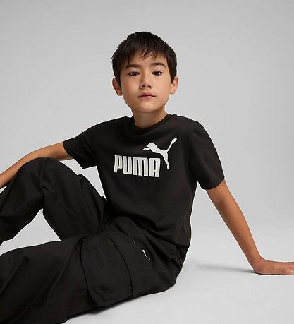 Puma T-Shirt - Nr. 1 Logo - Schwarz