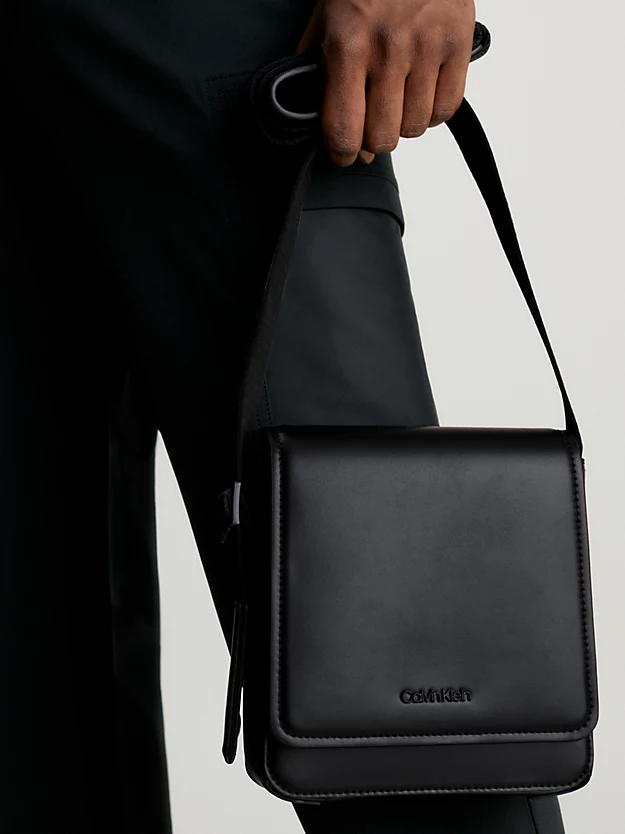 Bolsa quadrada para repórter