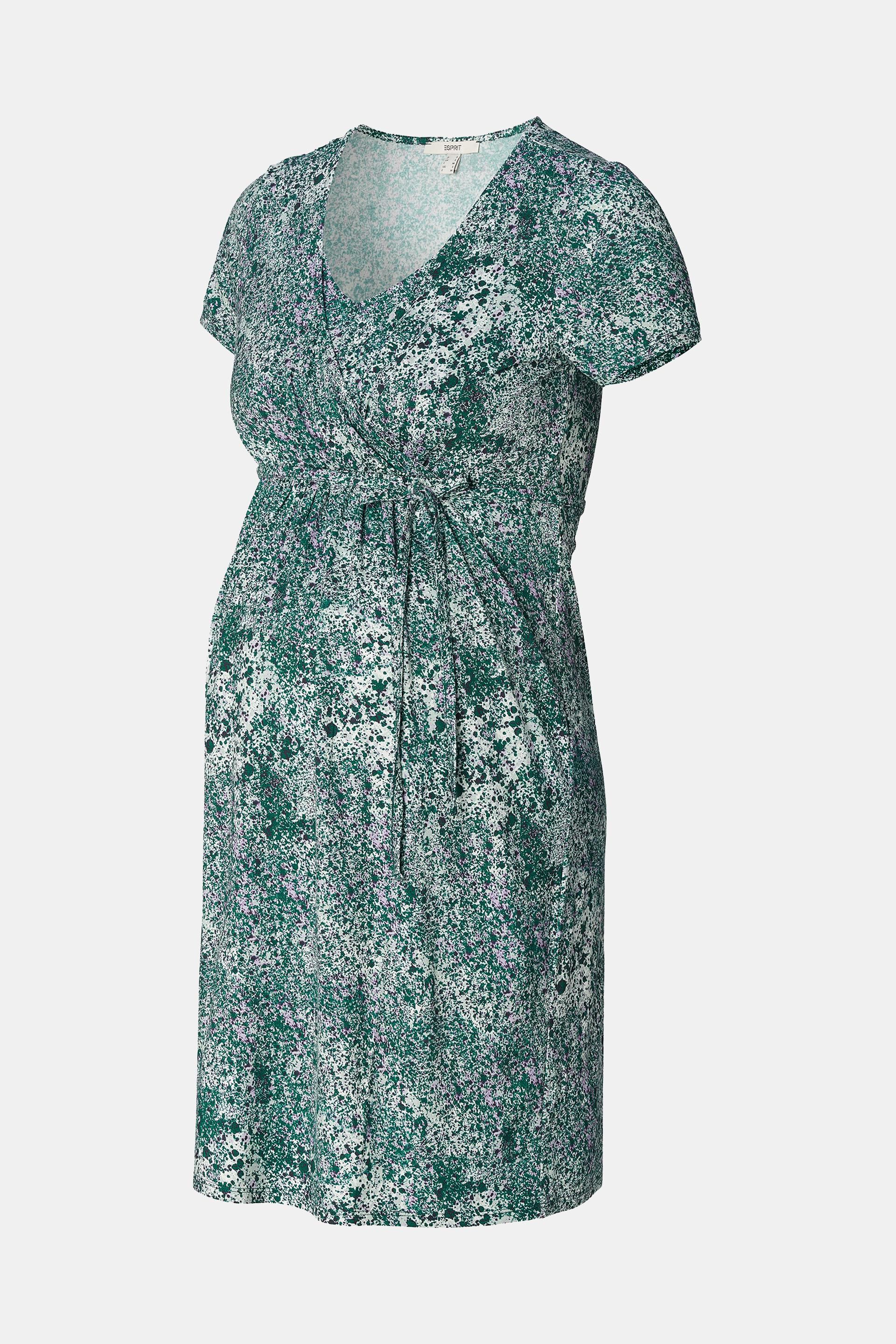 Robe en jersey à imprimé all-over