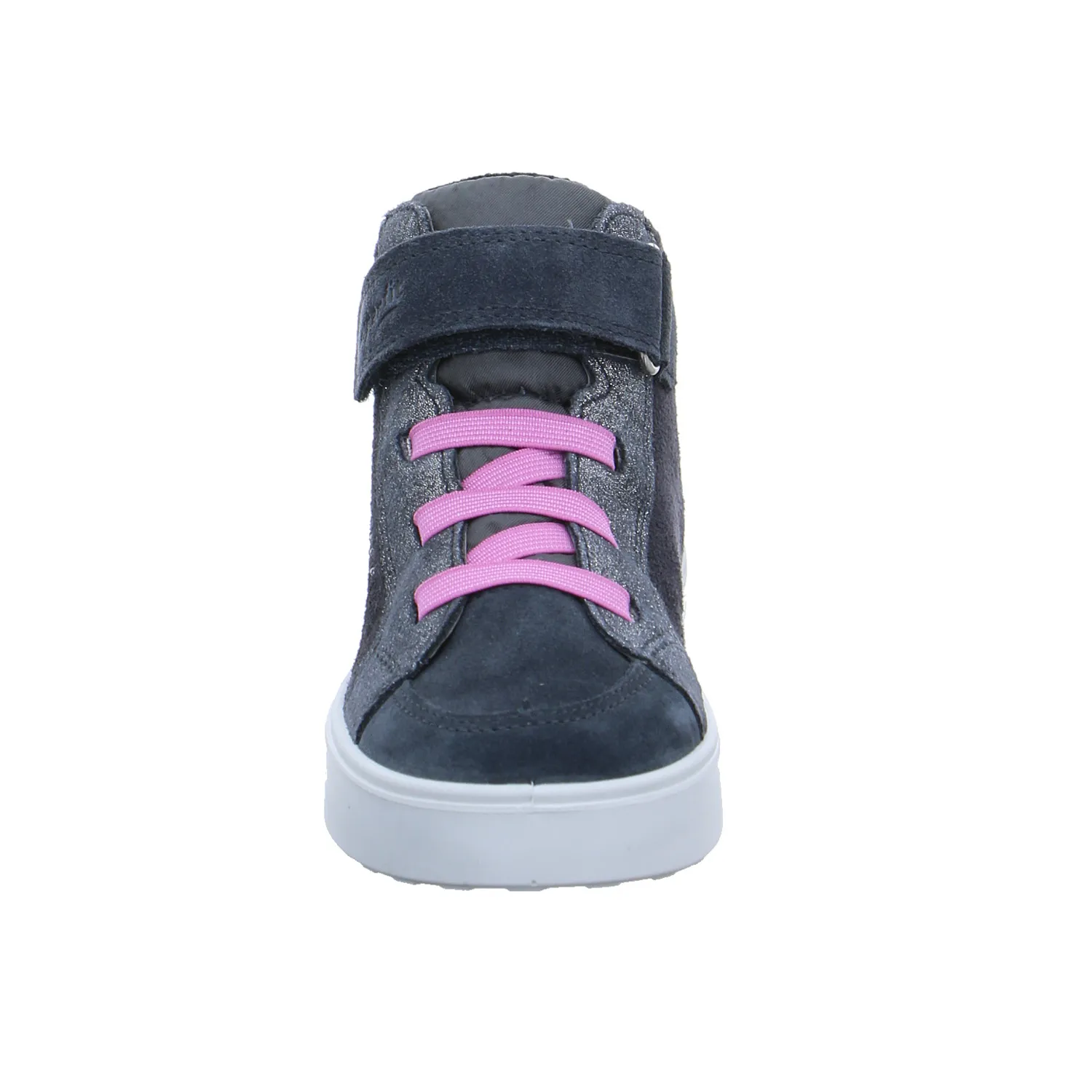 SUPERFIT Kleinkinder-Halbschuh Binder Grau Textil  Sneaker high