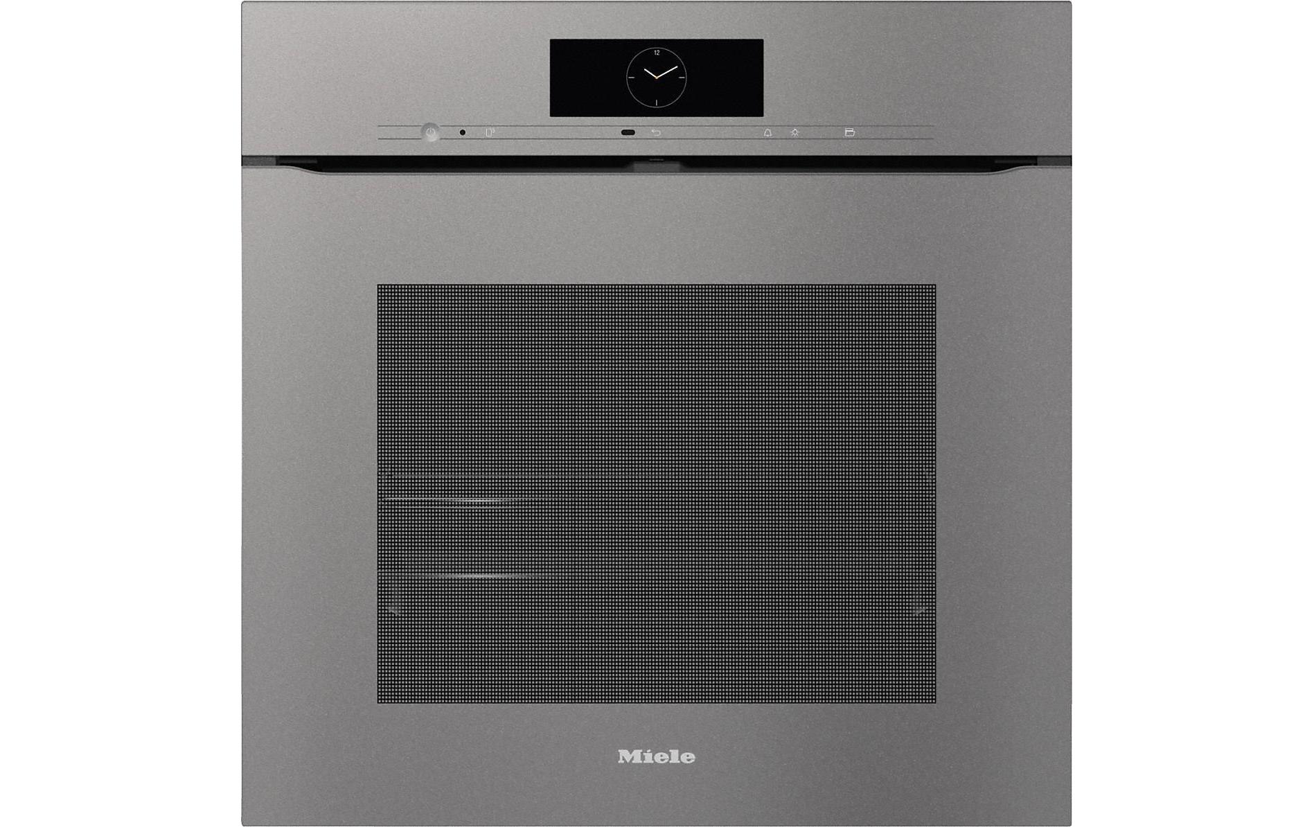 Einbaubackofen H 7860-60 BPX Grau A+<br>Griffloser Backofen im perfekt kombinierbaren Design mit Speisenthermometer