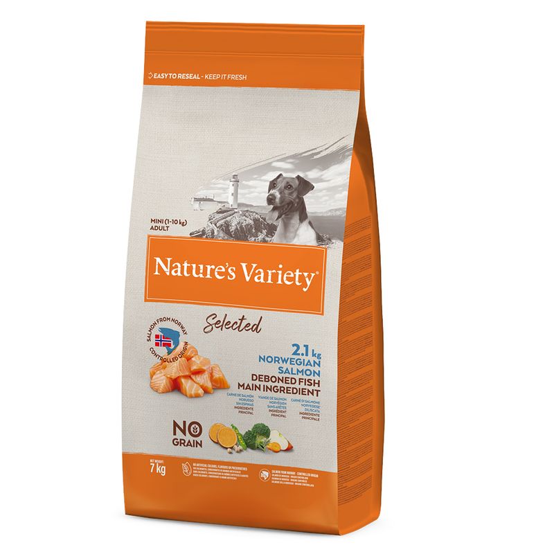 Nature's Variety Selected Mini Adult saumon de Norvège