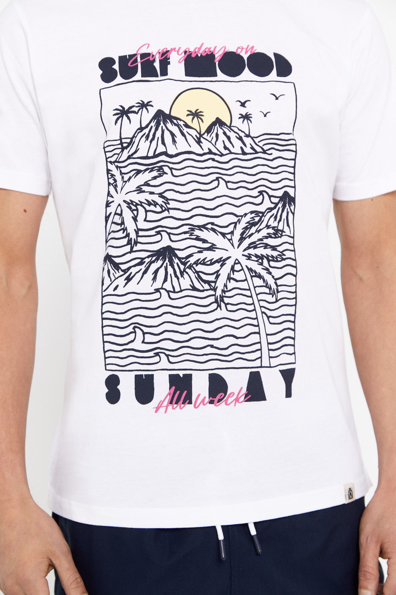 Camiseta estampada - Branca