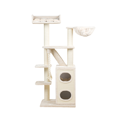 Arranhador Cat Penthouse Blackline Cream